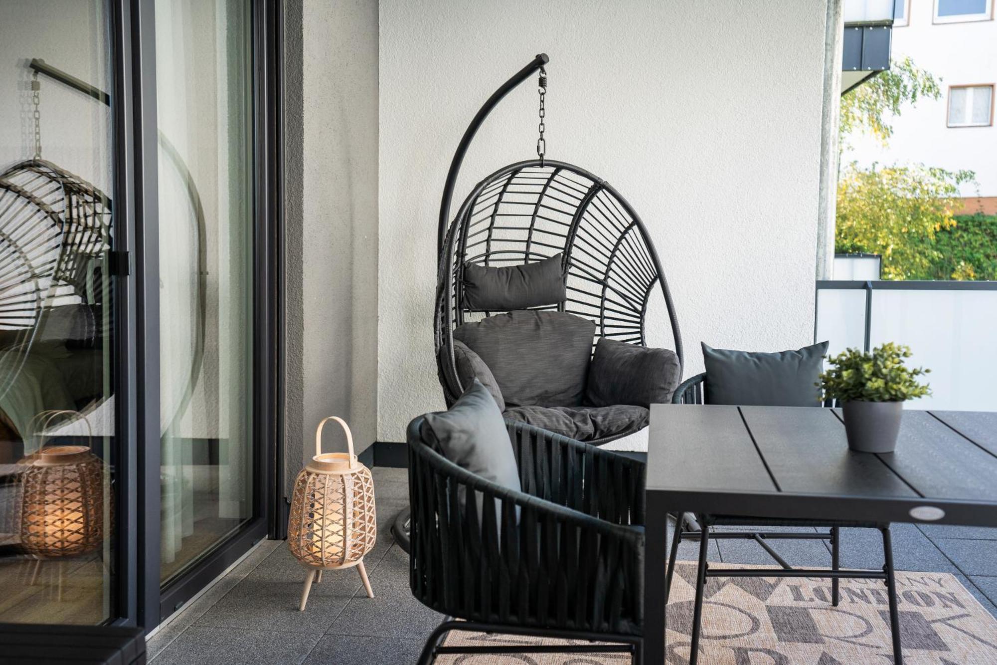 Reitz - Apartment I Zentrale Lage I Stellplatz I 55Qm I 2 Zimmer I Kueche I Bad I Terrasse Bad Hersfeld Eksteriør bilde